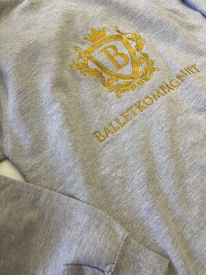 Balletkompagniet grå hoodie