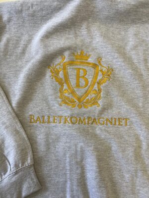 Balletkompagniet grå hoodie