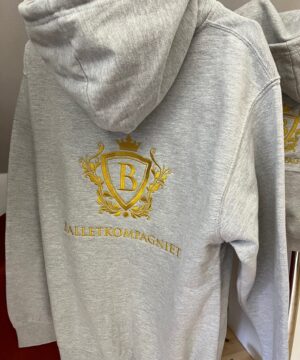 Balletkompagniet grå hoodie