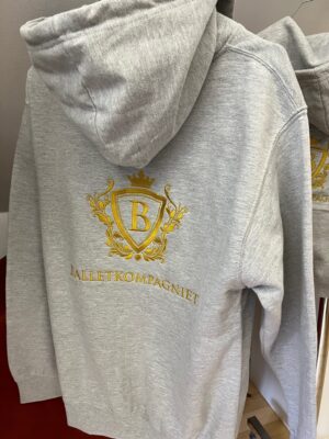 Balletkompagniet grå hoodie